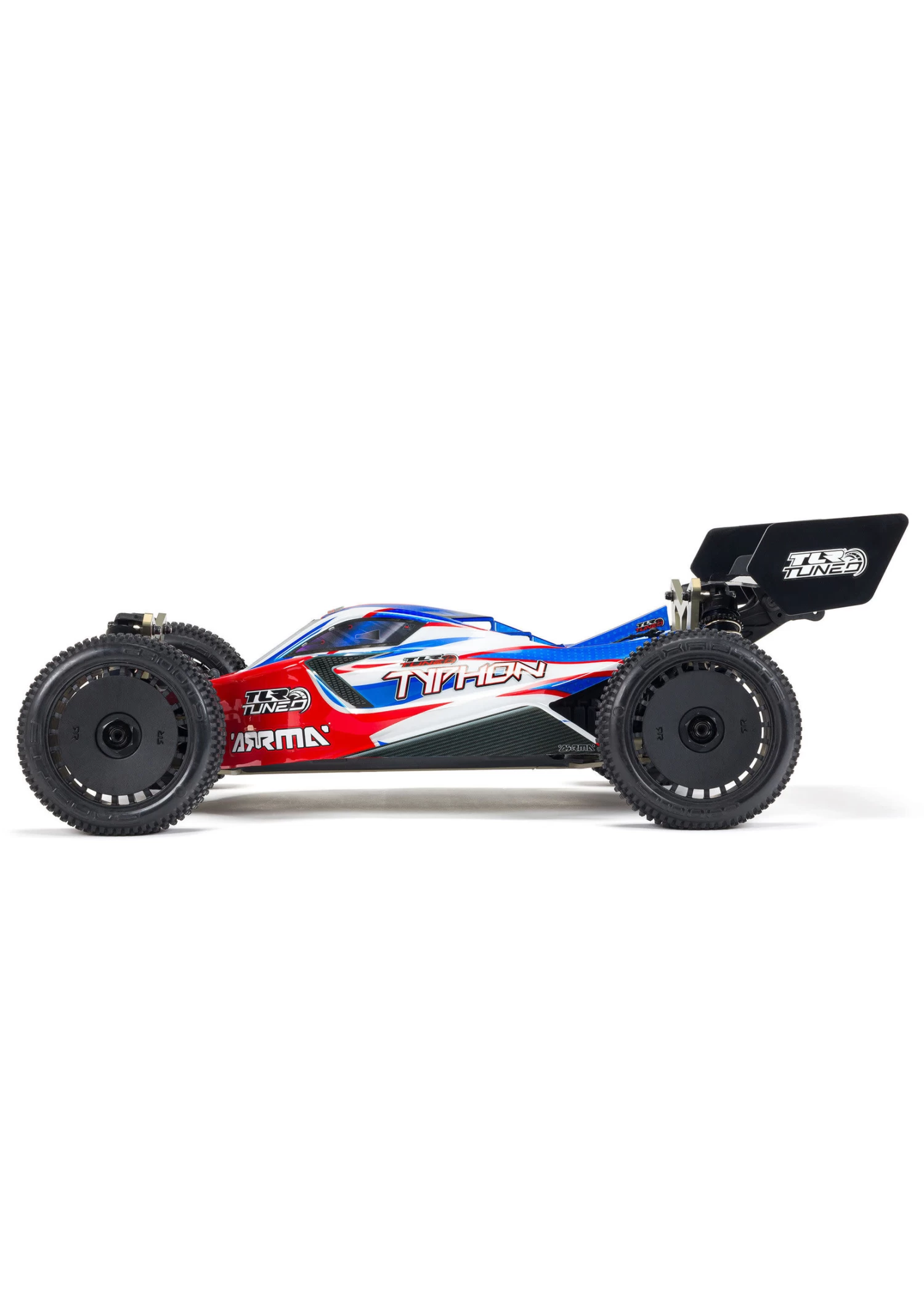 ARA8406 ARRMA 1/8 TLR Tuned TYPHON 6S 4WD BLX Buggy RTR, Red/Blue 2 ARA8406 ARRMA 1/8 TLR Tuned TYPHON 6S 4WD BLX Buggy RTR, Red/Blue - Image 2