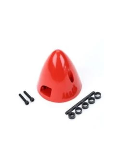 DUB286 Dubro 2-1/2'' Spinner Red