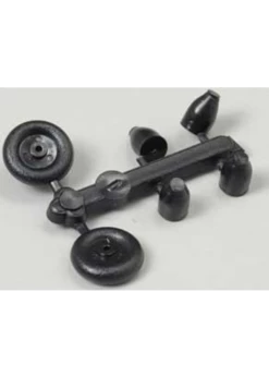 DUB38MTW Dubro 3/8'' Micro Tail Wheel With Retainers