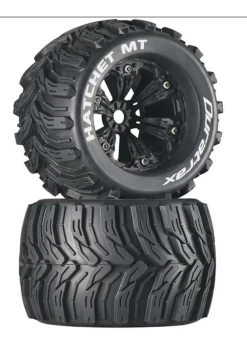 DTXC3510 Duratrax Lockup MT 2.8'' 2WD Mounted 1/2'' Offset Blk (2)