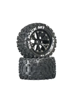 DTXC3520 Duratrax Six Pack MT 2.8 2WD Mounted Rear C2 Black (2)