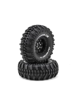 DTXC4026 Duratrax Deep Woods CR C3 Mntd 1.9" Crawler Black (2)