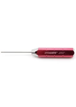 DYN2910 Dynamite Machined Hex Driver, Red: .050"