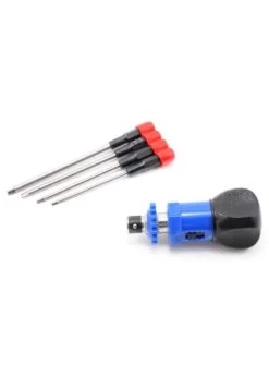 DYN2930 Dynamite 4-Piece Metric Hex Wrench Set With Handle