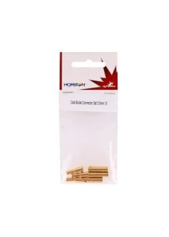 DYNC0043 Dynamite Gold Bullet Connector Set, 3.5mm (3)