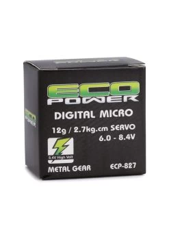 ECP-827 EcoPower 827 12g Digital Metal Gear Micro Servo (High Voltage) -Traxxas Store ecopower ecp 827 ecopower 827 12g digital metal ge 2