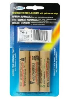 EST1613 Estes C6-3 Standard Engine (3)