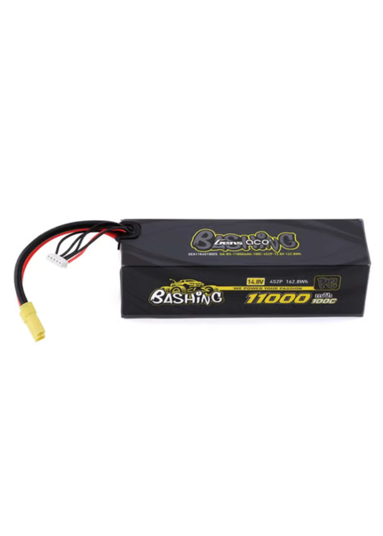 GEA11K4S100E5 Gens Ace Bashing Pro 4s LiPo Battery Pack 100C (14.8V/11000mAh) 1 GEA11K4S100E5 Gens Ace Bashing Pro 4s LiPo Battery Pack 100C (14.8V/11000mAh)