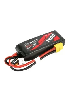 GEA14003S60X6 Gens Ace 1400mAh 11.1V 60C 3S1P Lipo Battery Pack With XT60 Plug