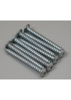 GPMQ3128 Great Planes #4x 1 Button Head Sheet Metal Crews