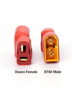 DTC27009 Hobby Details XT60 Male To Deans Female Adapter