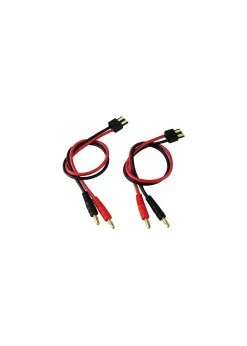 DTC27031 Hobby Details TRX Charging Lead, 30cm, 16AWG, To 4mm Bullet