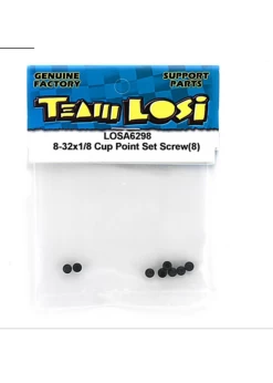 LOSA6298 Losi 8-32 X 1/8 Cup Point Setscrew (8)