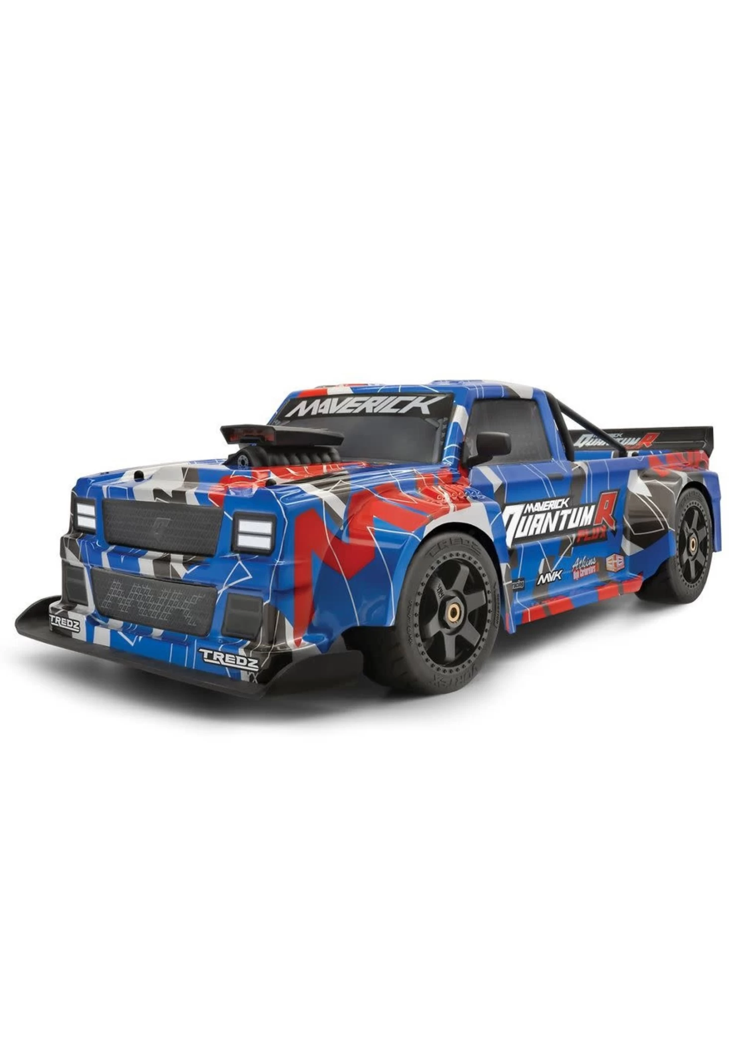 MVK150312 Maverick QuantumR Flux 4S 1/8 4WD RTR Race Truck - Blue / Red 2 MVK150312 Maverick QuantumR Flux 4S 1/8 4WD RTR Race Truck - Blue / Red - Image 2