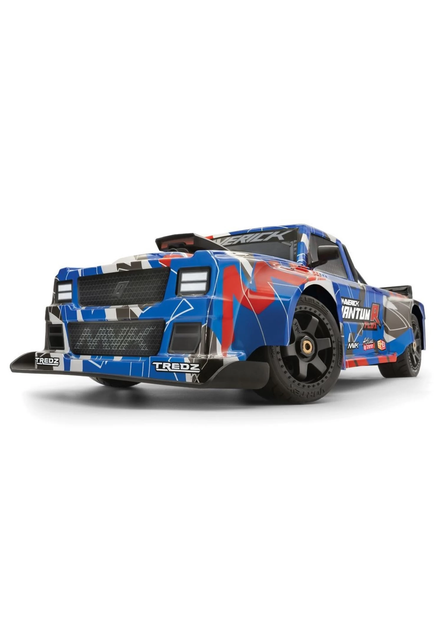 MVK150312 Maverick QuantumR Flux 4S 1/8 4WD RTR Race Truck - Blue / Red 3 MVK150312 Maverick QuantumR Flux 4S 1/8 4WD RTR Race Truck - Blue / Red - Image 3