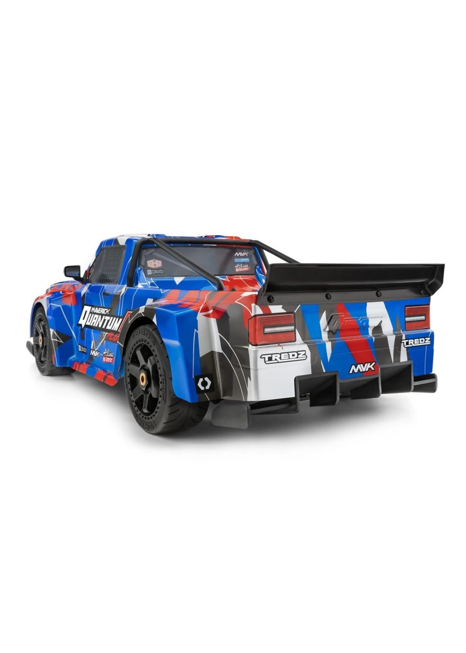 MVK150312 Maverick QuantumR Flux 4S 1/8 4WD RTR Race Truck - Blue / Red 4 MVK150312 Maverick QuantumR Flux 4S 1/8 4WD RTR Race Truck - Blue / Red - Image 4