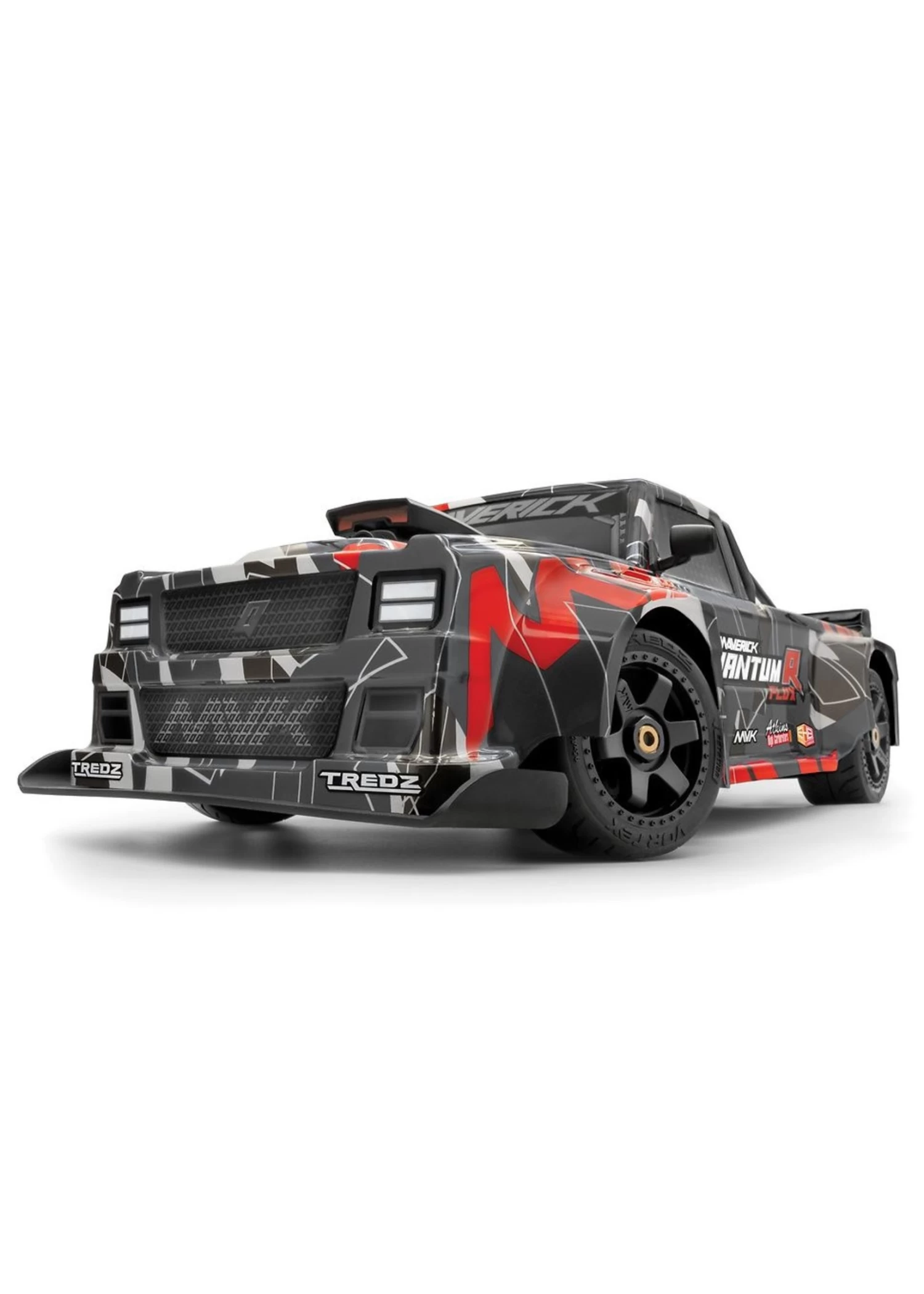 MVK150313 Maverick QuantumR Flux 4S 1/8 4WD RTR Race Truck - Grey / Red 3 MVK150313 Maverick QuantumR Flux 4S 1/8 4WD RTR Race Truck - Grey / Red - Image 3