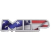 MIP5106MIP American Flag, Die Cut Vinyl Sticker 3.73" X 1