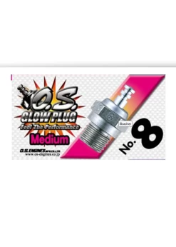 OSMG2691 O.S. Engines Glow Plug No 8 Medium