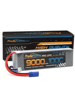 PHB3S9000100EC5 Power Hobby 3S 11.1V 9000mah 100C-200 Lipo Battery W EC5