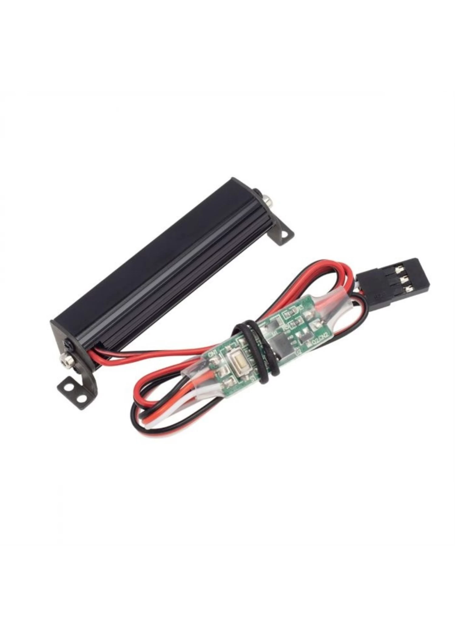 PHBPHLight-010 PowerHobby 52MM RC Double Row 16 LED Lightbar W/Controller For 1/10 1/8 2 PHBPHLight-010 PowerHobby 52MM RC Double Row 16 LED Lightbar W/Controller For 1/10 1/8 - Image 2