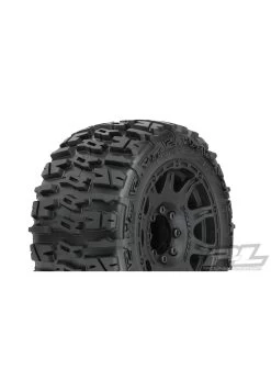 PRO10175-10 Pro-Line Trencher LP 3.8'' Pre-Mounted Truck Tires (2) (Black) (M2) W/Raid 8x32 Removable Hex Wheels