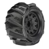 PRO1019310 Pro-Line 1/10 Dumont Front/Rear 2.8" MT Tires Mounted 12mm Blk Raid (2)
