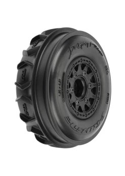 PRO10212-10 Pro-Line 1/10 Dumont Fr Paddle/Rib 2.2"/3.0" SC Mounted 12mm Black Raid