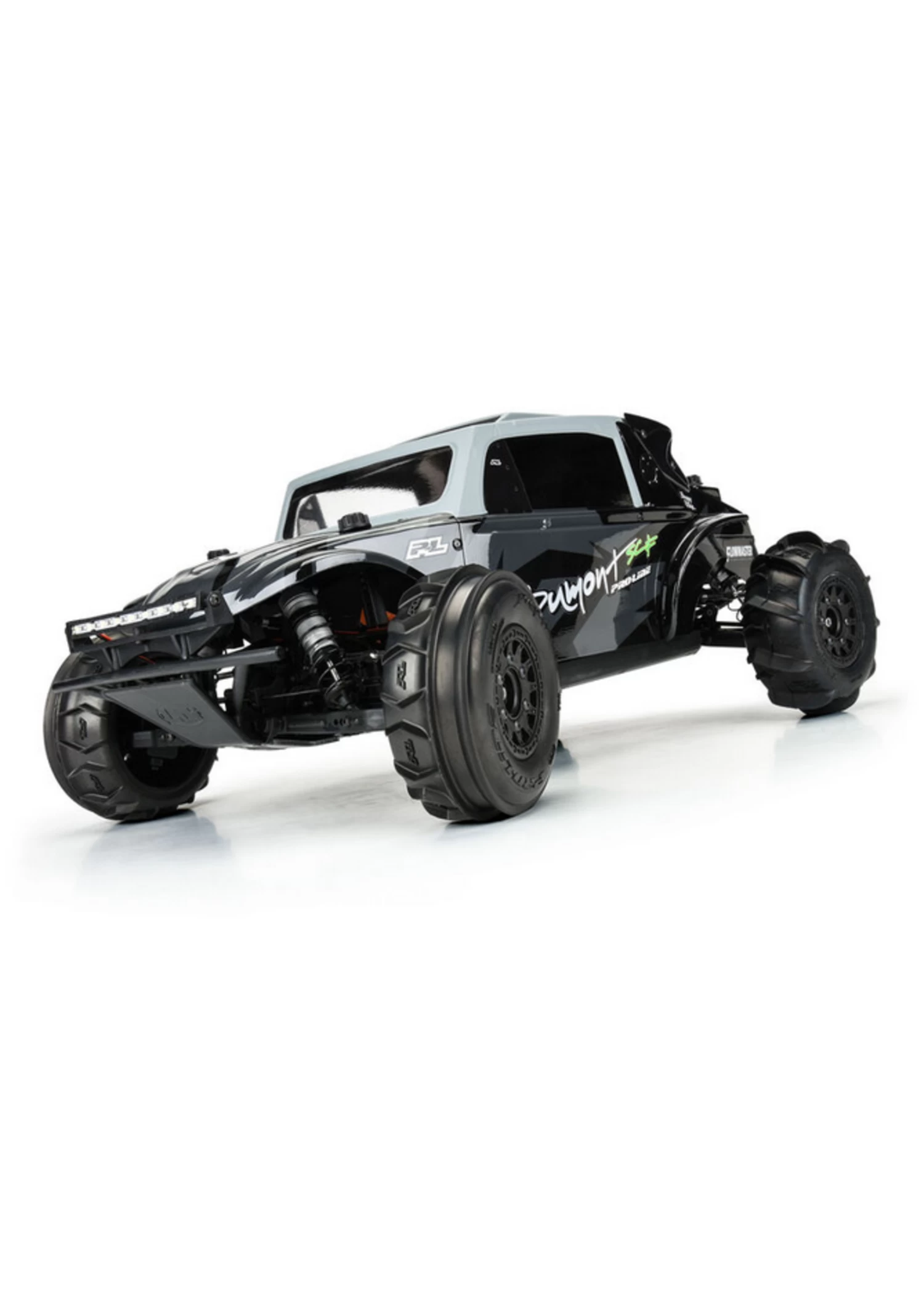 PRO10212-10 Pro-Line 1/10 Dumont Fr Paddle/Rib 2.2"/3.0" SC Mounted 12mm Black Raid 4 PRO10212-10 Pro-Line 1/10 Dumont Fr Paddle/Rib 2.2"/3.0" SC Mounted 12mm Black Raid - Image 4