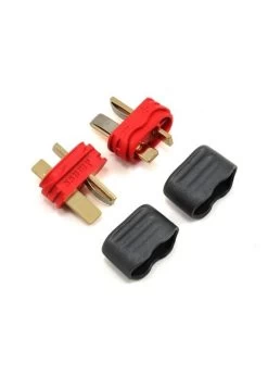 PTK-5042 ProTek RC Sheathed T-Style Plug (2 Male)