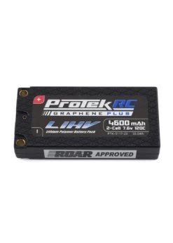 PTK-5117-20 ProTek RC 2S 120C Low IR Si-Graphene + HV LCG Shorty LiPo Battery (7.6V/4600mAh)