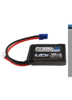 PTK-5141-22 ProTek RC 2S 50C 1100mAh Losi Mini T/B & JRX2 LiPo Battery W/EC2