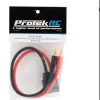 PTK-5355 ProTek Heavy Duty QS8 Charger Lead (Male QS8 To 4mm Banana Plug)