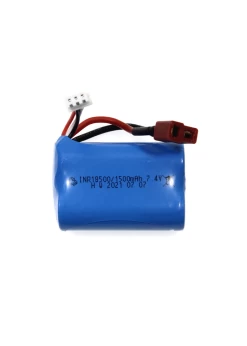 RCE6412 Racers Edge Li-Ion 7.4V 1500mAh Battery Pack (TYPE 18500) W/T-Plug For Blackzon Slyder