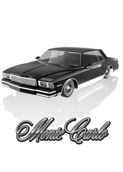 RER15255 Redcat Racing 1979 Monte Carlo RC Car Lowrider Black