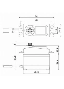 SAVSA1258TGP Savox Tandard Size Coreless Digital Servo With Soft Start, .08/166 @ 6V -Traxxas Store savox savsa1258tgp savox tandard size coreless dig 2