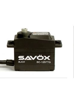 SAVSC1257TG-BE Savox Black Edition Standard Size Coreless Digital Servo 0.07sec / 139oz @ 6V