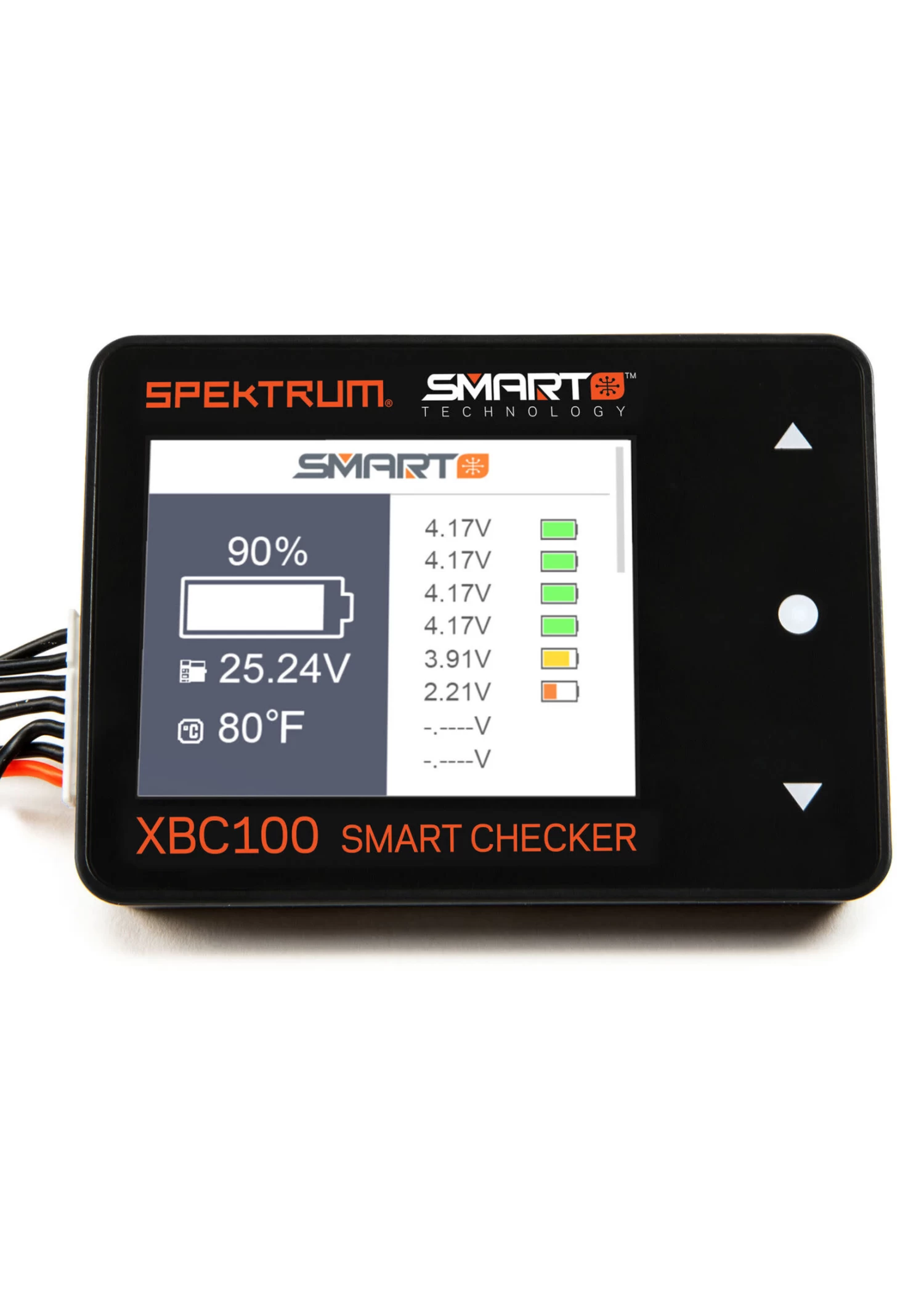 SPMXBC100 Spektrum XBC100 SMART Battery Checker & Servo Driver 1 SPMXBC100 Spektrum XBC100 SMART Battery Checker & Servo Driver