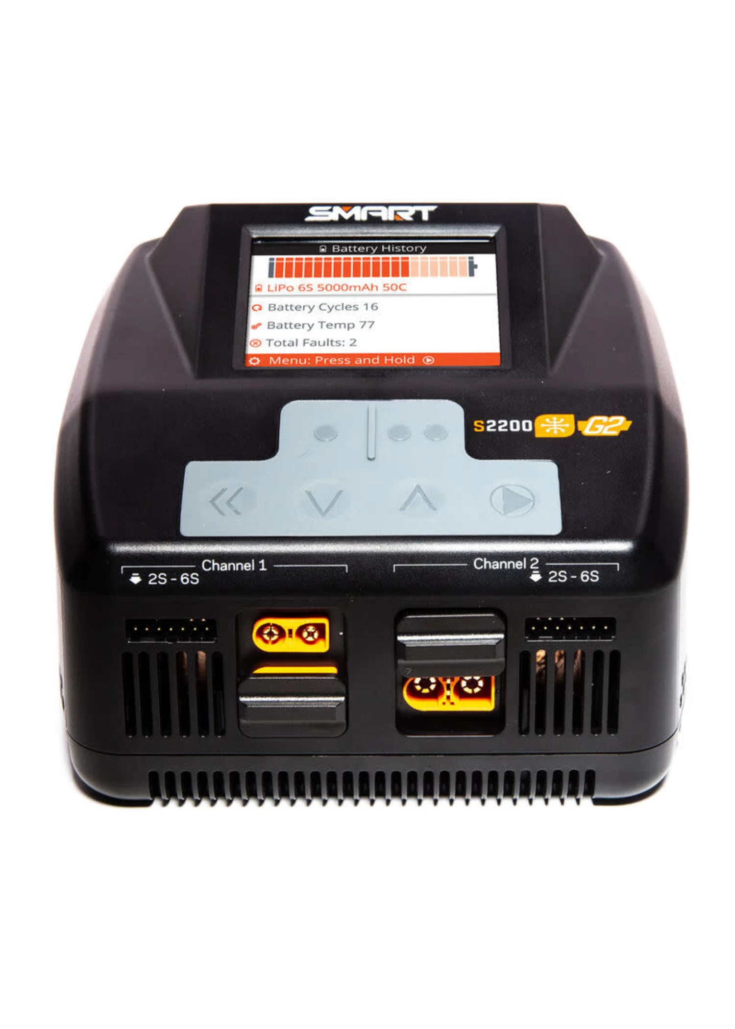 SPMXC2010 Spektrum S2200 G2 AC 2x200W Smart Charger 2 SPMXC2010 Spektrum S2200 G2 AC 2x200W Smart Charger - Image 2