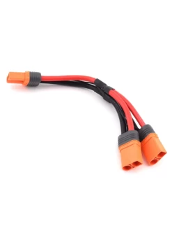 SPMXCA509 Spektrum Adapter: IC5 Battery/Parallel Y-Harness 6" 10AWG