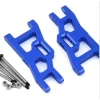 SPTST3631XB ST Racing Concepts Heavy Duty Front Suspension Arms Kit W/ Lock-Nut Hinge-Pins, For Traxxas Rustler/Stampede (Blue)