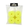 TLR44000 Team Losi Racing 1/8 Buggy Dish Wheel, Yellow (4): 8IGHT Buggy 3.0