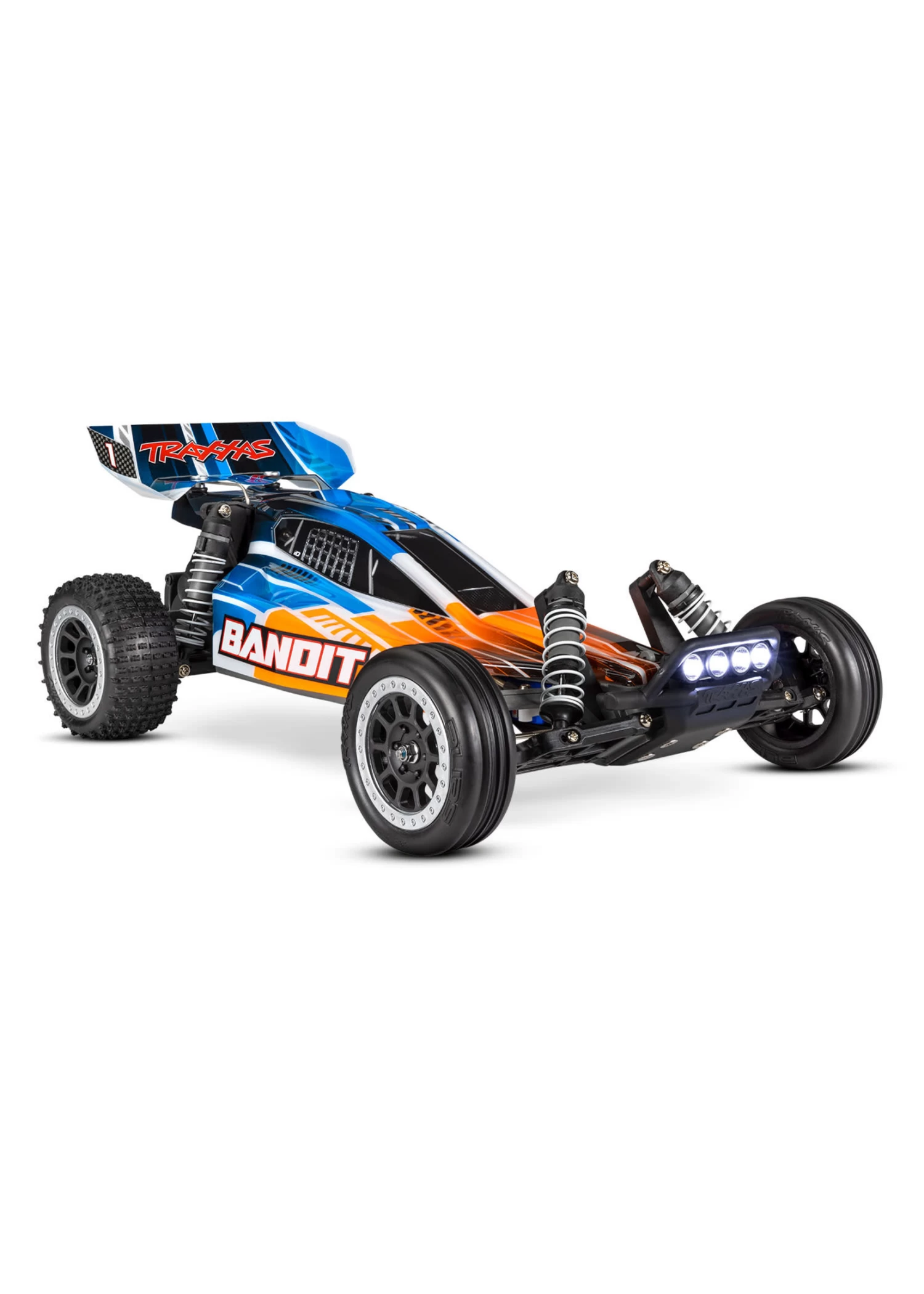 TRA24054-61 Traxxas Bandit: 1/10 Scale Off-Road Buggy With TQ 2.4Ghz W/LED Lights 3 TRA24054-61 Traxxas Bandit: 1/10 Scale Off-Road Buggy With TQ 2.4Ghz W/LED Lights - Image 3