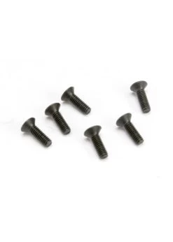 TRA2524 Traxxas Screws, 2.5x8mm Countersunk Machine (hex Drive) (6)