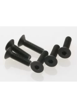 TRA2546 Traxxas Screws, 4x15mm Countersunk Machine (hex Drive) (6)