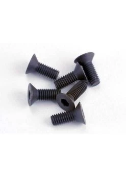 TRA2550 Traxxas Screws, 3x8mm Countersunk Machine (6) (hex Drive)