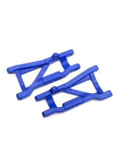 TRA2555A Traxxas Suspension Arms, Blue, Rear, Heavy Duty (2)