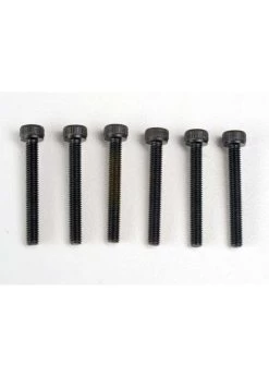 TRA2556 Traxxas Header Screws, 3x23mm Cap Hex Screws (6)