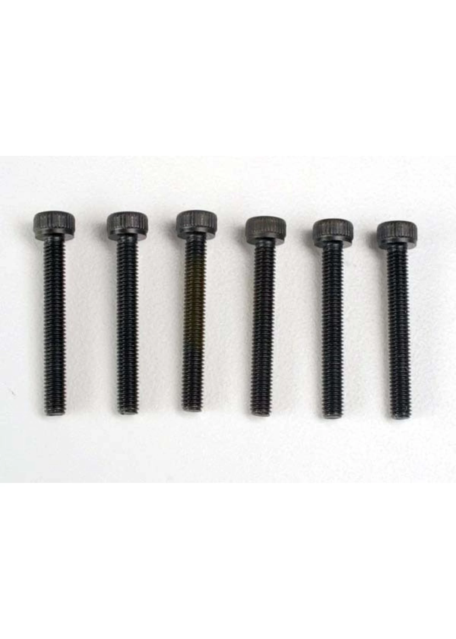 TRA2556 Traxxas Header Screws, 3x23mm Cap Hex Screws (6) 1 TRA2556 Traxxas Header Screws, 3x23mm Cap Hex Screws (6)
