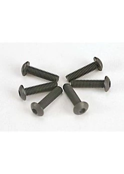 TRA2578 Traxxas Screws, 3x12mm Button-head Machine (hex Drive) (6)
